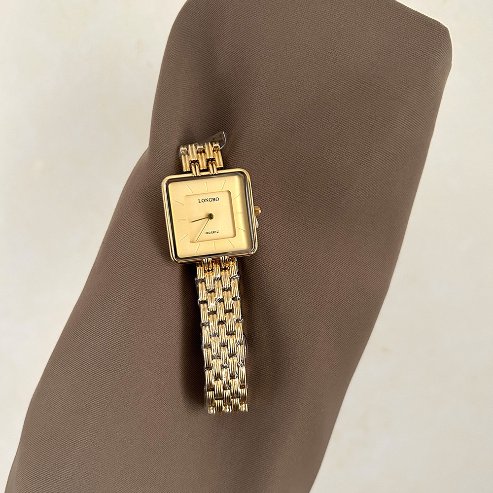 Longbo Fashion Simple All-Match Square Quartz High-Grade Lovers Watch