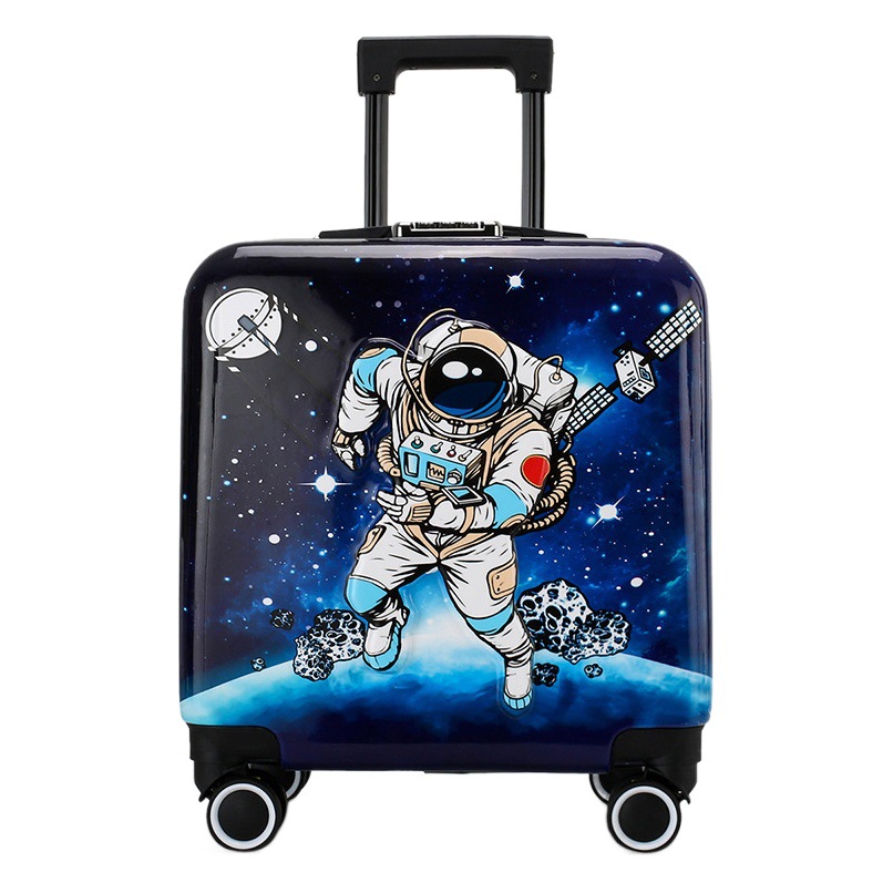 20inch Cartoon Children's Spinner Suitcase Student Travel Suitcase Carry-On Suitcase Password Lock Luggage Female Anime Cartoon