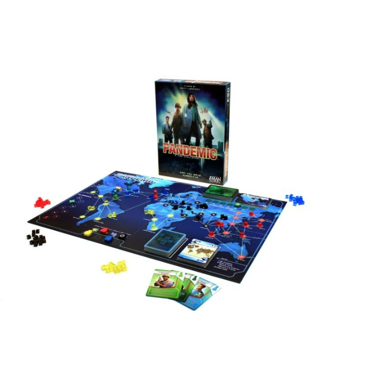 Пандемия [English board games 瘟疫陆战队英文策略聚会桌游]