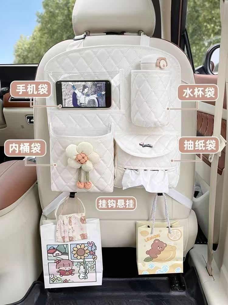 Car Seat Back Organizer, Car Storage Bag