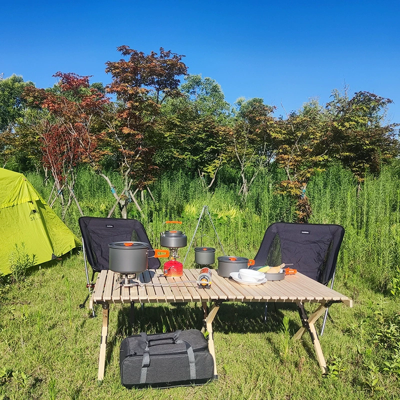 Наружный переносной набор для пикника Baoyan Camp Set, котёл, чайник, кухонный набор, сумка для коллекции