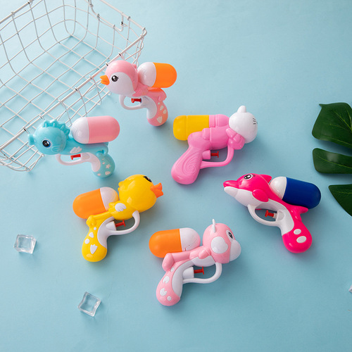 Summer hot sale children's water gun cartoon mini water gun small water gun beach water toy children's day gift