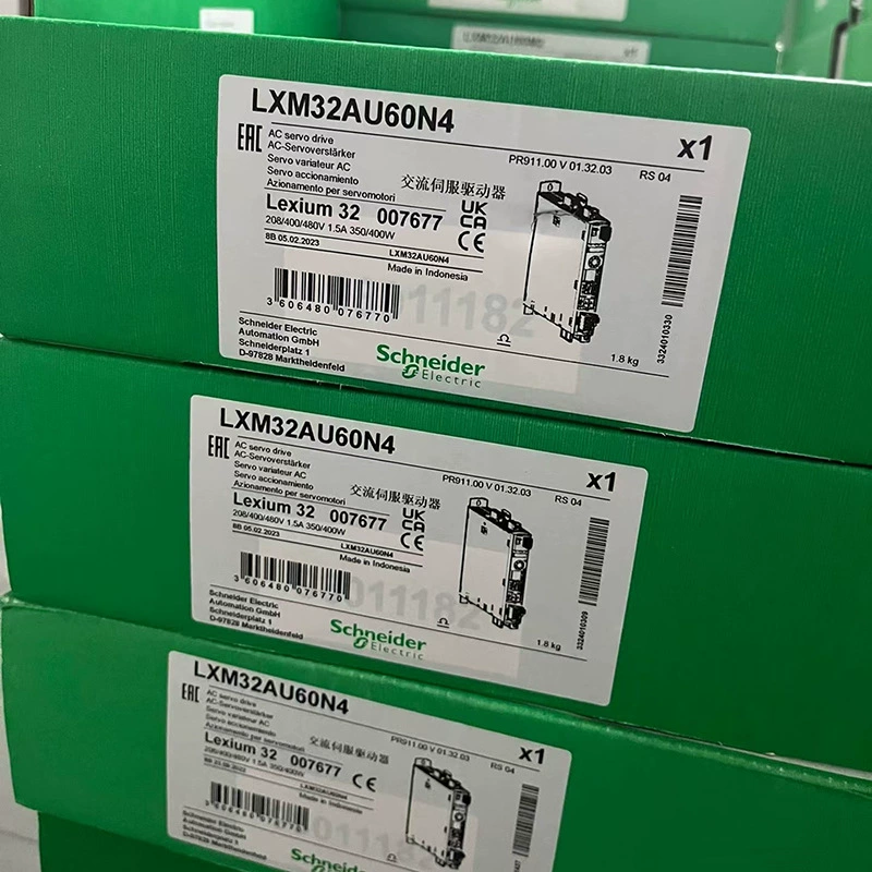 LXM32AU60N4 Шнайер/Де LXM32A драйвер 6A RMS пиковый ток 3 фазы 480V спот