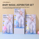 Baby mouth suction nasal aspirator baby nose cleaner newborn anti-countercurrent nasal plug guide tube nasal aspirator suit