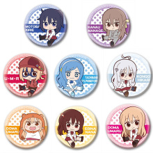 干物妹!小埋Q版动漫本场切绘土间埋 金刚叶橘希尔芬福特周边徽章