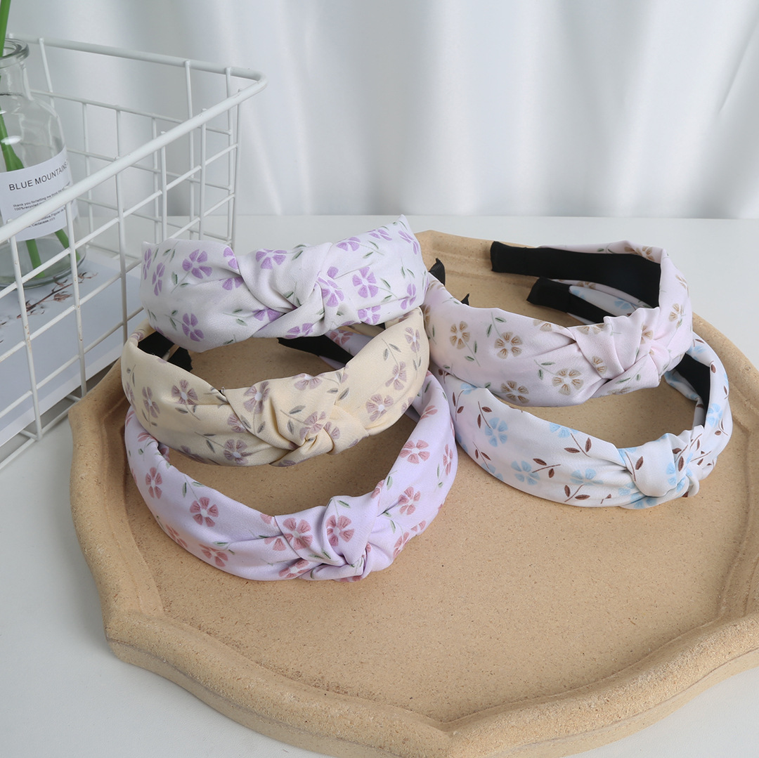 韓國網紅氣質發箍女百搭外出發捆發卡簡約寬邊頭箍甜美洗臉壓髮飾