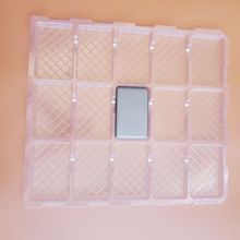 定制PCB板运输包装周转塑料托盘透明硬质PET透明周转托盘
