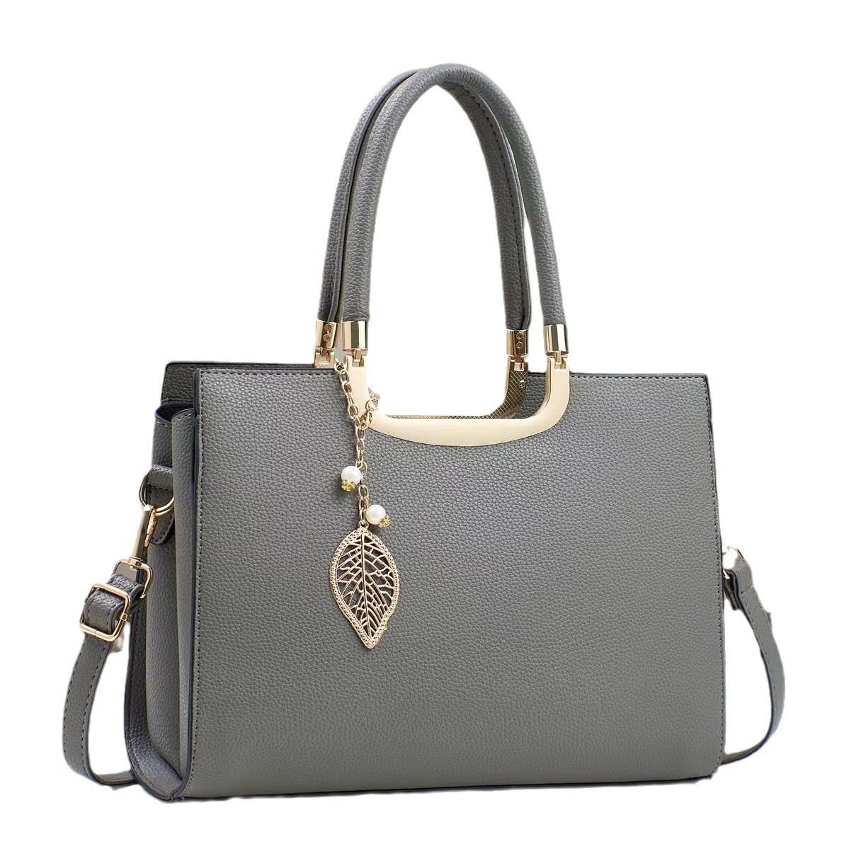 Women's Commuting Tote Bag, Simple Trendy Shoulder Bag For Daily_voghion.com