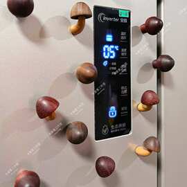 蘑菇冰箱贴旅游卡通家用贴磁贴diy蘑菇装饰磁贴创意家居冰箱贴