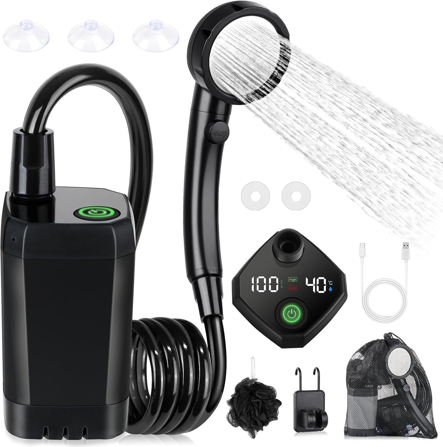 전체 화면 6000mA 회색 패키지