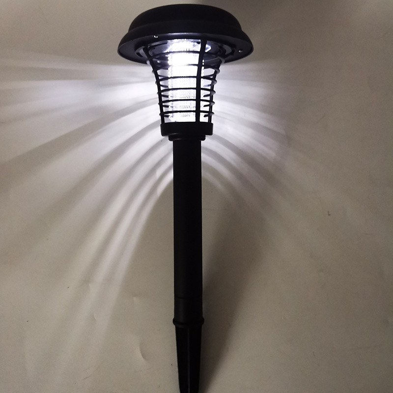 国境を越えた太陽エネルギー蚊取りランプ防水屋外蚊取り家庭用物理電気ショック蚊取りランプ屋外照明蚊取りランプ|undefined