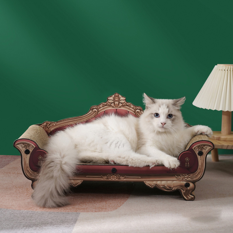 新型猫掴み板ニャン仙児クラシック猫ソファー段ボール猫掴み板猫床研削爪玩具猫睡眠|undefined