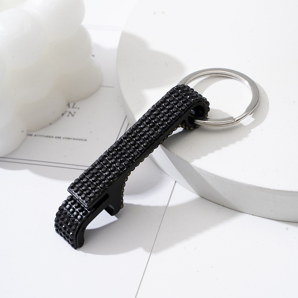 20g Weight Rhinestones Inlay Material Can Openers, Keychain Classification 1 Piece Quantity Daily Occasion Aluminium Alloy Material Geometric Pattern Unisex Gender Classic Style Style 1 Piece Classic Style Geometric Aluminium Alloy Rhinestones Unisex Can Openers Keychain 2