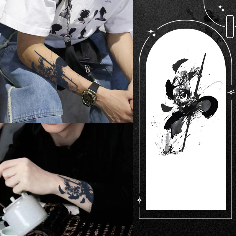 Ink Herbal Tattoo Stickers Waterproof and Long-Lasting Men's and Women's Arms and Legs Artificial Tattoo Juice Semi-Permanent Traditional Non-Reflective Ink Herbal Tattoo Stickers Waterproof and Long-Lasting Men's and Women's Arms and Legs Artificial Tattoo Juice Semi-Permanent Traditional Non-Reflective