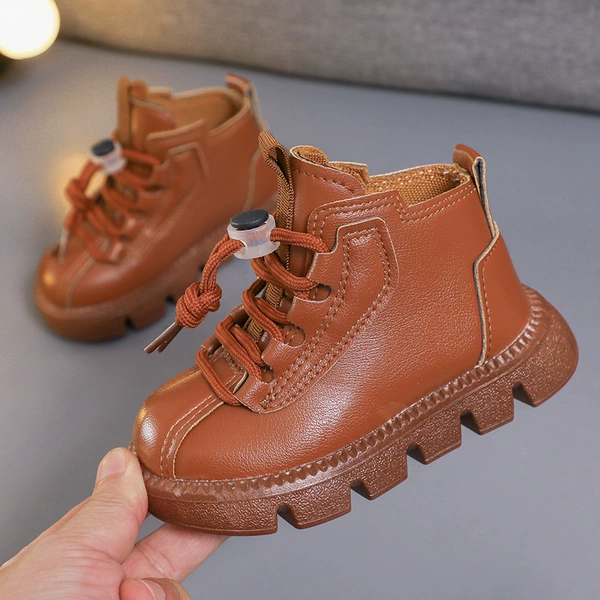 9123 Single shoes brown color