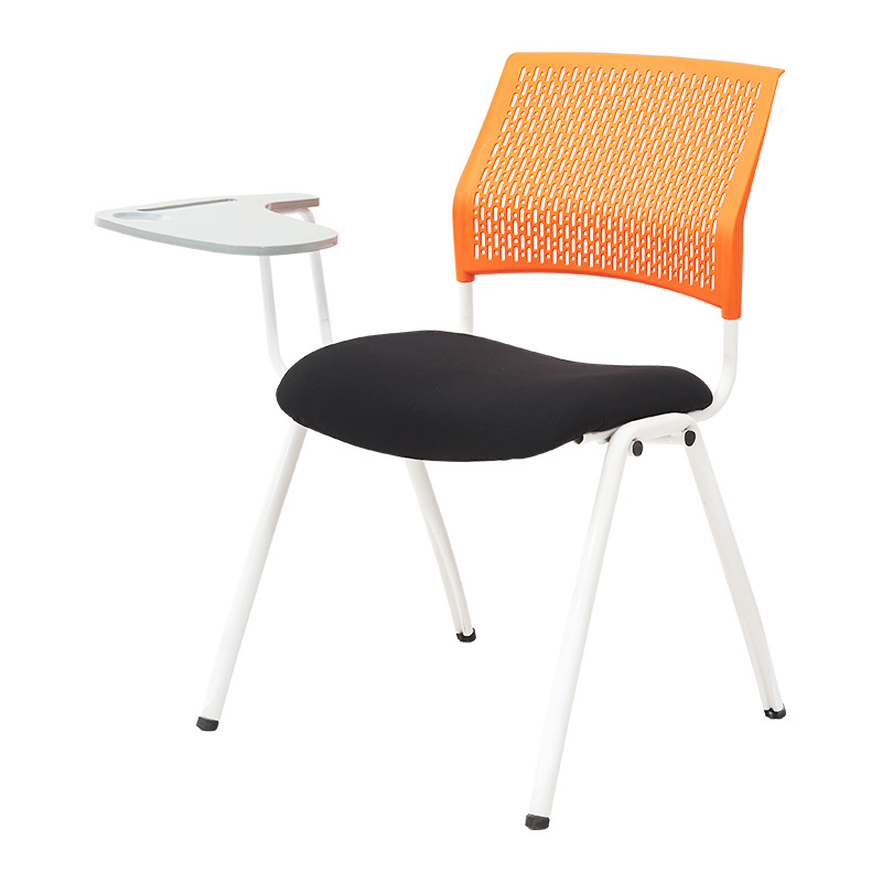 Plástico transpirable espalda Silla de conferencia Oficina ocio negociación silla Personal Oficina computadora Silla de entrenamiento con tablero de escritura image 6