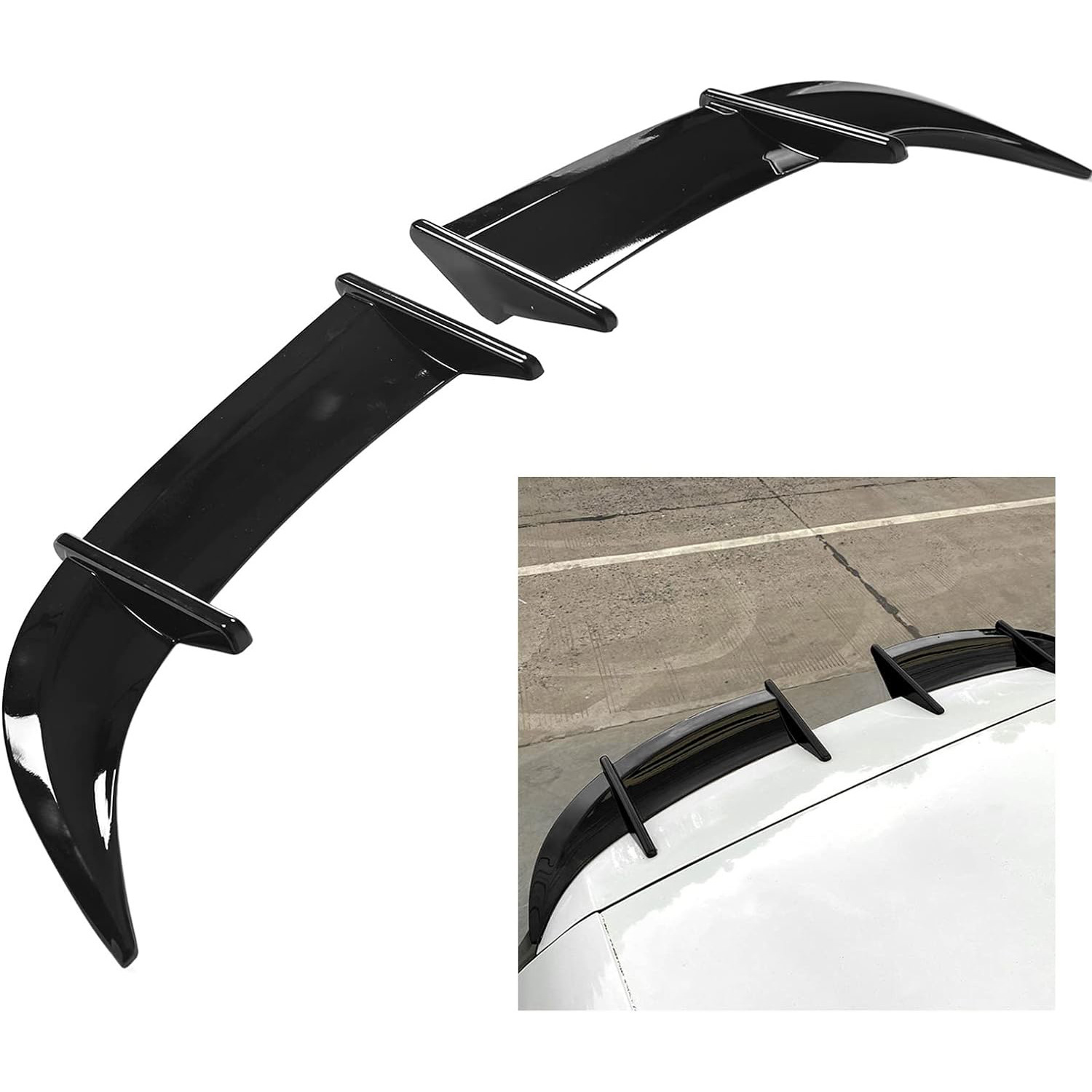 Suitable for Volkswagen Golf 6/7/7.5 modified tail R/GTI/Rline punch-free AK sports tail