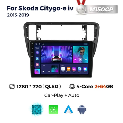 DVD Navigation Skoda Citygo-E Iv 11-17 - m150cp-264-quad-core-wifi-version