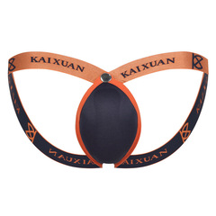 性感男士丁字褲提臀立體U凸罩杯顯大雙丁內褲男歐美外貿批發