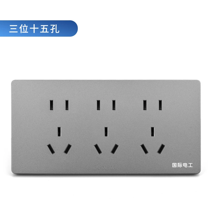 Wall Switch & Socket Panel 86 Concealed Mount, USB & Dual Control, Multi‑Gang Options