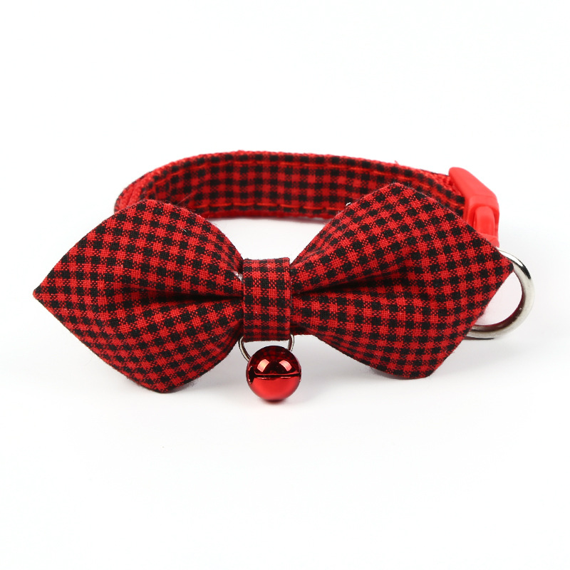 XT-201961-D 격자 무늬 빨강