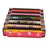 Cartoon metal harmonica, musical instruments, toy, children's education and upbringing