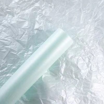 Papel de Envolver Flores al por Mayor, Estilo Coreano, Grueso, Perlado, con Forro Impermeable, Papel Arrugado, Material Floral