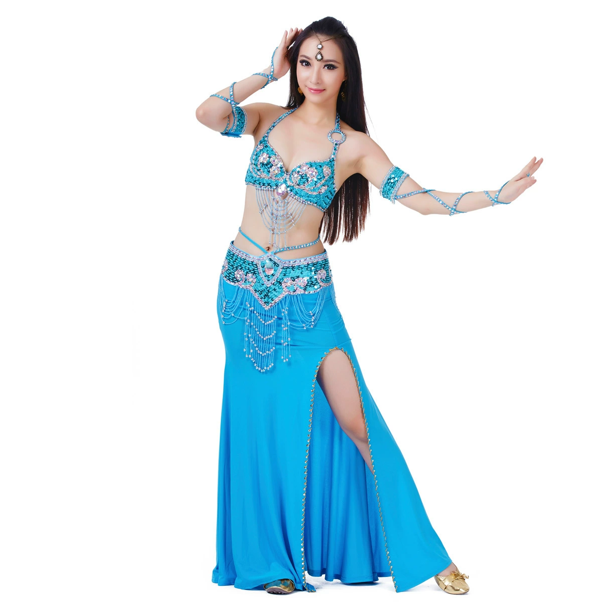 Набор для Belly dance 802#+700#, костюм для выступления belly dance, набор костюма для танца, костюм для выступлений