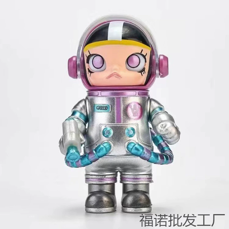 Поколение Жасмин, закрытые коробки, модные игрушки, украшения для фигурок астронавтов серии MEGA MOLLY в честь 100-летия Pop Mart