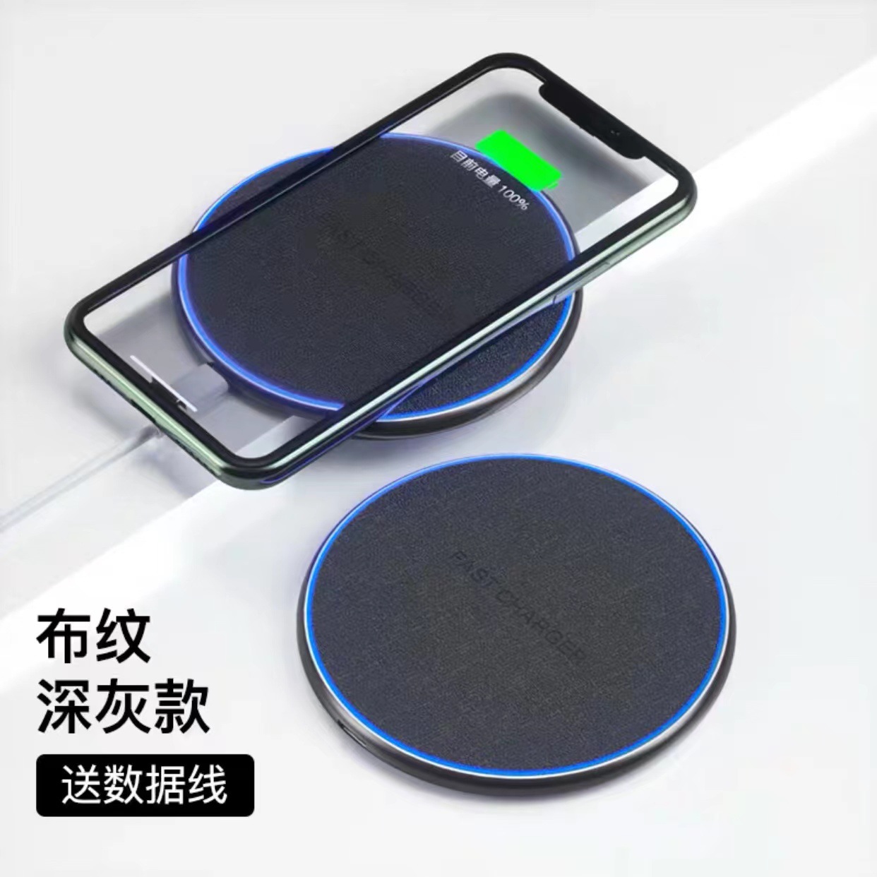 K8 / espejo / plegable / esmerilado GY-68 para 10W / 15W cargador inalámbrico de teléfono móvil de carga rápida nuevo fabricante