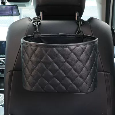 Organizer Hanging Bag Car Supplies: Car storage bag/box - no-accessories-black-storage-pocket