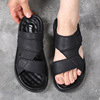 Men's sandals, slide, slippers, fashionable breathable footwear