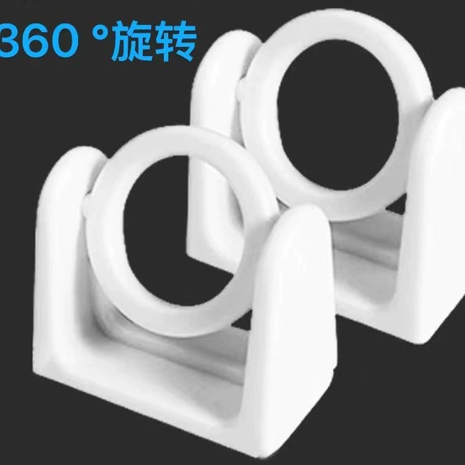 Модернизация кронштейнов для кронштейнов для штор 360 вращающихся крючков для полотенец