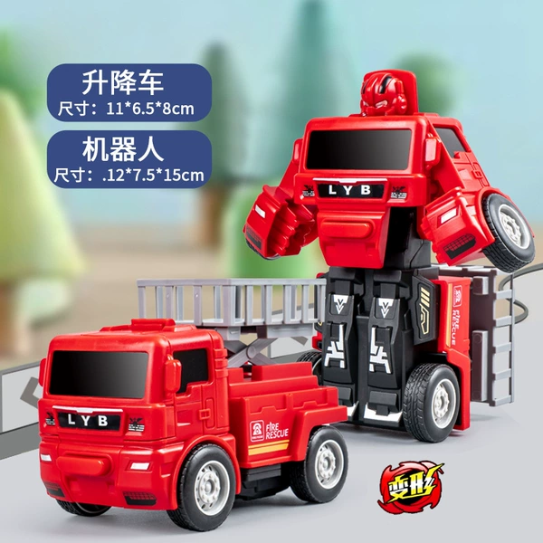 907-32D impact deformation lifting car (red)