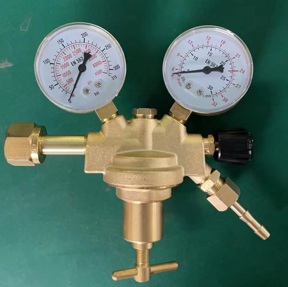 GCE欧洲款高压氧气表全铜二氧化碳减压器乙炔表氧气减压器GLOOR