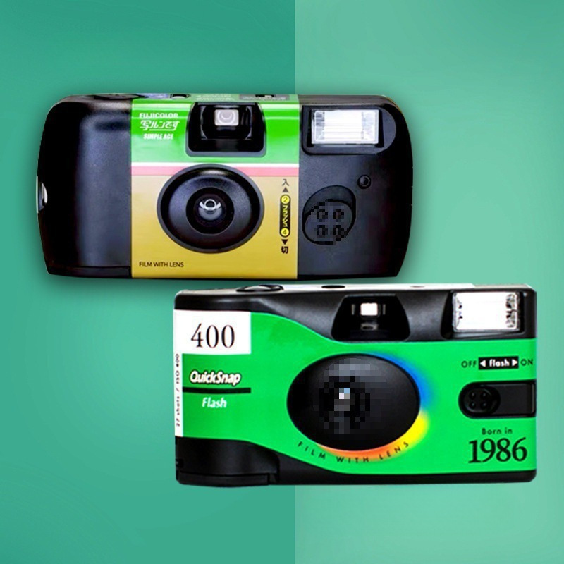 Spot Disposable Film Camera Kodak with Flash New Date