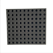 圆孔十字口水培育苗海绵无土栽培蔬菜育苗海绵块黑色种植海绵块