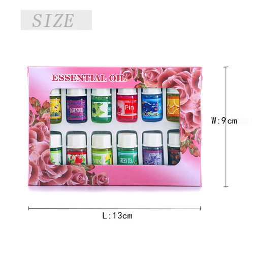 Factory Direct Supply 12-Pack 3ML Aromatherapy Essential Oil Humidifier Indoor Fragrance Essential Oil Aroma Oil
