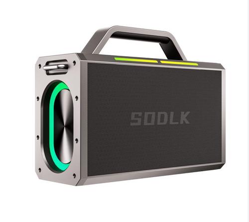 SODLK Shenglaik 200W Outdoor Karaoke Bluetooth Speaker King Kong III Bass Boombox for Square Dance 