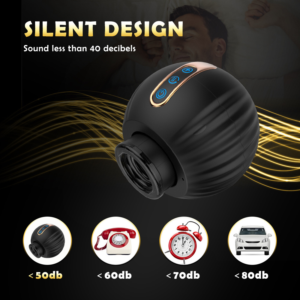 Automatic Telescopic Rotating Male Masturbator Cup with Silicone Sleeve — detail image 10