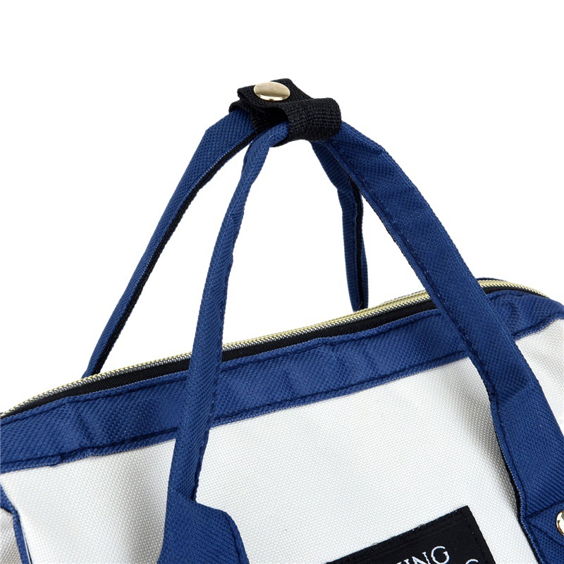 Venta al por mayor nuevo bolso simple de la momia de gran capacidad de moda a prueba de salpicaduras bolsa materna e infantil simple bolsa de viaje multiusos