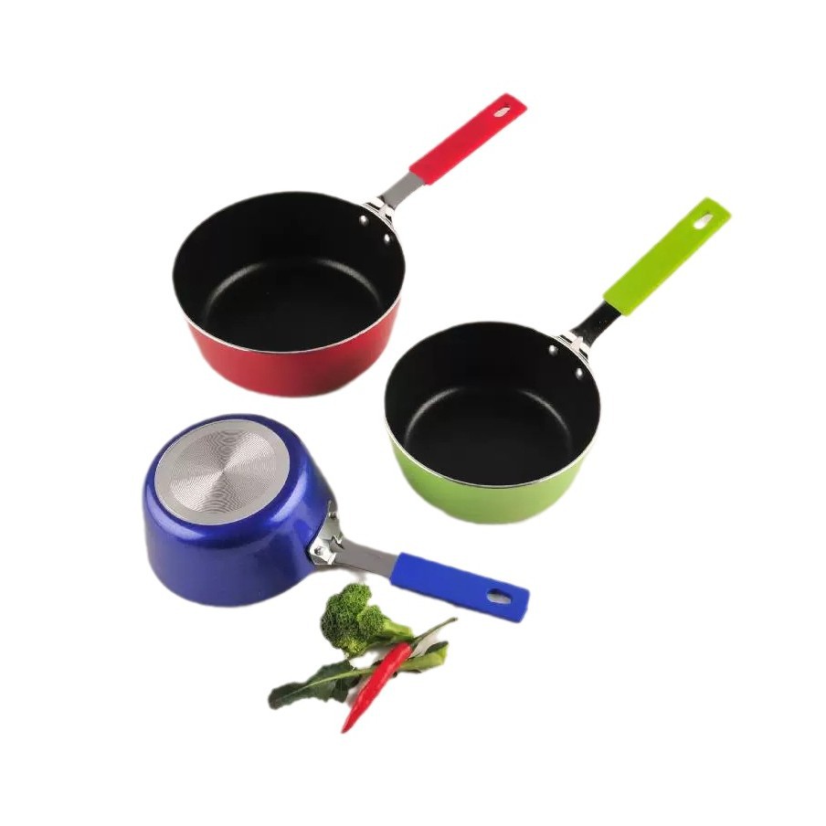 Mini pequeña sartén huevo pan 12cm colorido 14cm lindo utensilios de cocina 16cm al por mayor