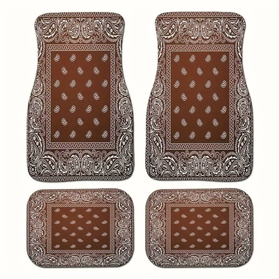 Temu Dropshipping Wholesale Foot Mats, Avtomobil döşəmə paspasları - qcd-20-33444468cm-two-pieces-each