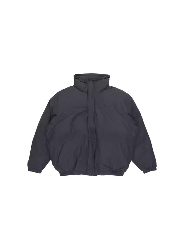 复线ESSENTIALS 跨境 男女面包棉服潮牌宽松保暖情侣外套拉链衫|undefined