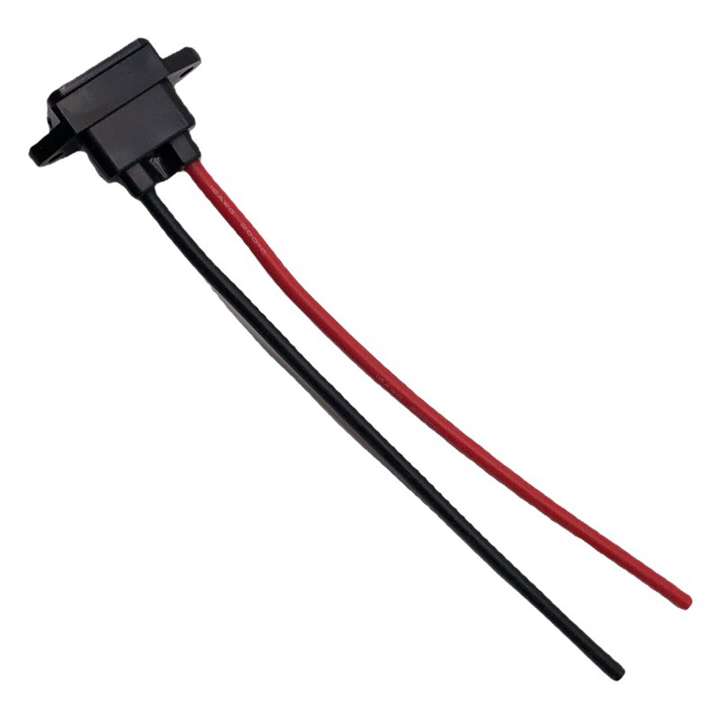 Мягкий силиконовый кабель электромобиля с крышкой, гнездо зарядного порта 10AWG12AWG20CM, аксессуары для электромобилей