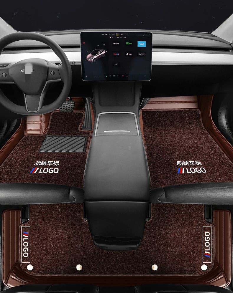 Suitable for Tesla modely Floor Mats, Fully Surrounded by Original Factory, 2022 Tesla Model Ya Large Surround Floor Mats