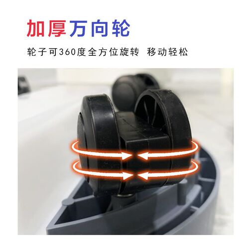 Drawer-type water tray removable tray flower pot tray with wheels universal wheel household thickened base with rollers
