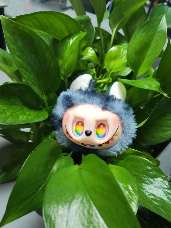 ラブブビッグヘッドぬいぐるみキーホルダー新しいペンダントかわいいかわいいバッグ人形人形ギフトラブブ|undefined