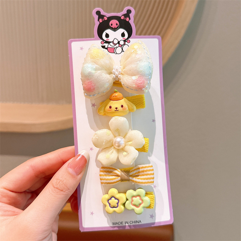 Niños clip de cabello nuevo clip de cabello de niña clip de cabello de princesa tocado lindos clip de cabello de bebé