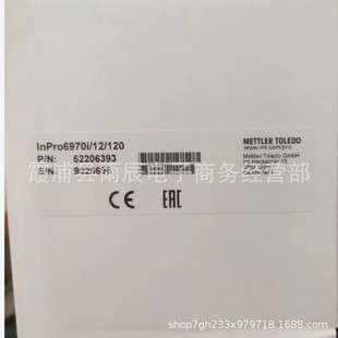 Mettler Toledo Inpro6970I /12/120 Sensor 52206393 Welcome to Negotiate